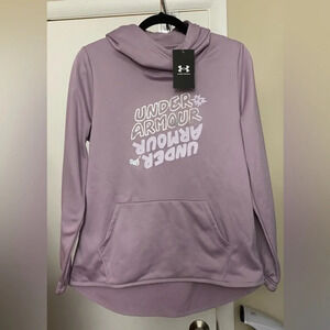 NWT Under Armour Lavender Hoodie Youth XL